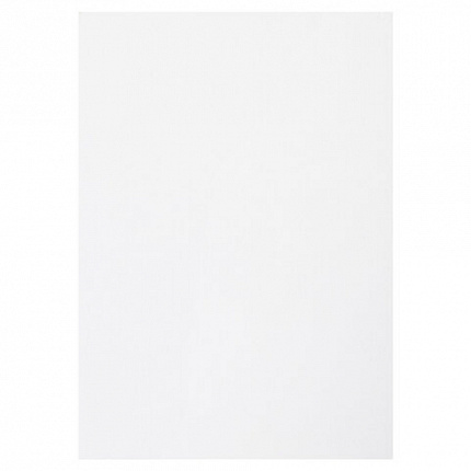 Картон белый А4 МЕЛОВАННЫЙ EXTRA (белый оборот), 20 листов папка, ОСТРОВ СОКРОВИЩ, 200х290 мм, 111313