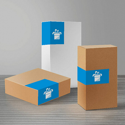 Этикетка самоклеящаяся 210х297 мм, 1 этикетка, синяя, 80 г/м2, 50 листов, STAFF BASIC, 115686