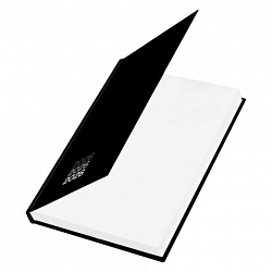 Ежедневник датированный 2026 145х215 мм, А5, STAFF, ламинированная обложка, "Black style", 117325