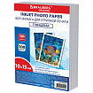 Фотобумага глянцевая, 10х15 см, 200 г/м2, односторонняя, 100 листов, ПАКЕТ, BRAUBERG ORIGINAL, 364407
