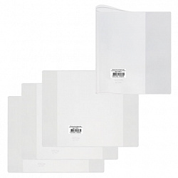 Обложка ПВХ со штрихкодом для учебников английского языка, контурных карт, атласов БОЛЬШОГО ФОРМАТА, ПЛОТНАЯ, 110 мкм, 292х442 мм,ДПС,1143.1