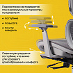 Кресло BRABIX PREMIUM "ER-700", подножка, слайдер, синхромеханизм, сетка, серое, 532948