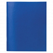 Тетрадь бумвинил, синий, А5, 96 л., скоба, офсет №1, белая бумага, клетка с полями, STAFF, 403418