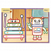 Книжка-раскраска с цветным контуром, ДЛЯ МАЛЫШЕЙ 2-3 лет, ассорти, 145х210 мм, 16 стр., УМКА