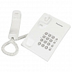 Телефон PANASONIC KX-TS2350RUW, белый, повторный набор, тональный / импульсный режим
