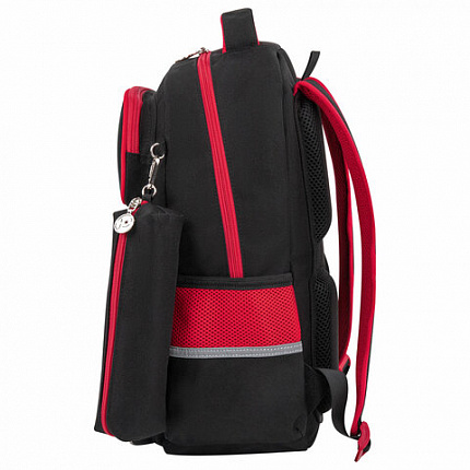 Рюкзак ЮНЛАНДИЯ COMPLETE, с пеналом в комплекте, эрго-спинка, "Anime boy", 42х29х14 см, 272053