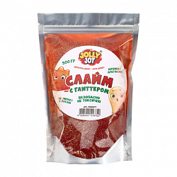 Слайм с глиттером, аромат апельсин, 500 г, JOLLY JOT (ДЖОЛЛИ ДЖОТ), 666671