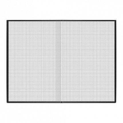 Книга учета 144 л., клетка, твердая, бумвинил, блок офсет, наклейка, А4 (200х290 мм), BRAUBERG, черный,130225