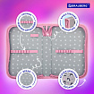 Пенал BRAUBERG, 1 отделение, полиэстер, 21х14 см, "Cat patches", 272327