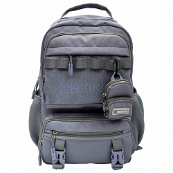 Рюкзак HEIKKI FUSION (ХЕЙКИ) универсальный, отделение для ноутбука, с КОШЕЛЬКОМ, лаванда, 44х31х14 см, 273865
