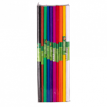 Бумага креповая KOH-I-NOOR, 50х200 см, 10 рулонов, классические цвета, 9755, 9755037002PM