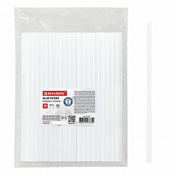 Клеевые стержни, диаметр 7 мм, длина 200 мм, прозрачные, 0,5 кг (58 шт.) BRAUBERG, 671054