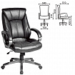Кресло офисное BRABIX "Maestro EX-506", экокожа, черное, 530877