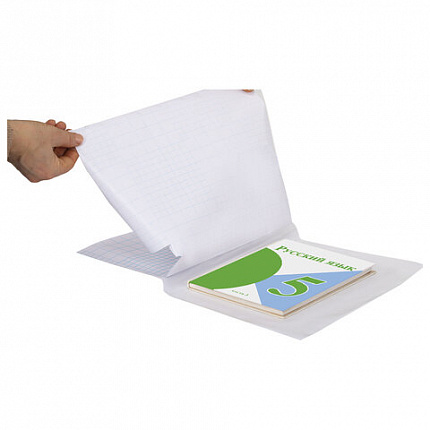 Пленка самоклеящаяся для учебников и книг глянцевая, рулон 45х300 см, ПИФАГОР, 272974