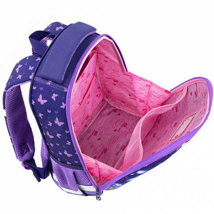 Ранец BRAUBERG KIDS START, 1 отделение, 2 кармана, "Лисичкин дзен", 35х26х13 см, 274407