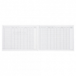 Журнал приёма детей в группу, 48 л., картон, офсет, альбомная ориентация, А4 200х280 мм, STAFF, 130249