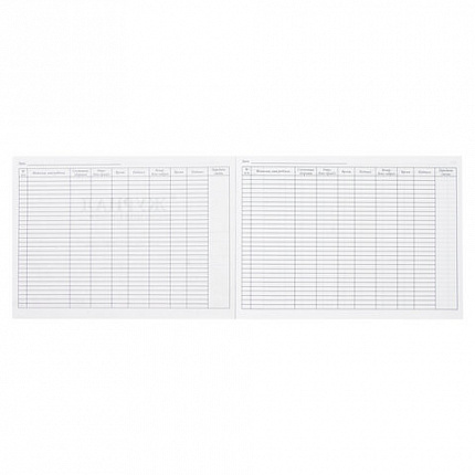 Журнал приёма детей в группу, 48 л., А4 (200х280 мм), картон, офсет, альбомная ориентация, STAFF, 130249