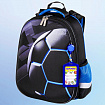 Ранец ЮНЛАНДИЯ EXTRA с дополнительным объемом, 2 отделения, "Soccer ball", 38х29х18 см, 270677
