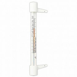 Термометр оконный, крепление на гвозди, диапазон от -50 до +50°C, ПТЗ, ТБ-202