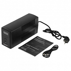 Источник бесперебойного питания IPPON Back Power Pro II Euro 650, 650 ВА (360 Вт), LCD, 2 х IEC C13, 1005511