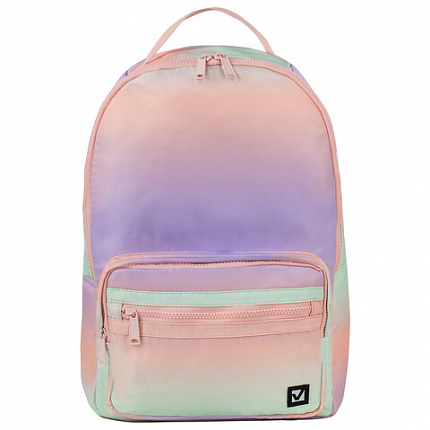 Рюкзак BRAUBERG MULTICOLOR универсальный, нейлон, "Gradient", разноцветный, 43х28х14 см, 229889