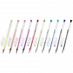 Ручки гелевые BRAUBERG "Jet", НАБОР 10 ЦВЕТОВ, узел 0,7 мм, линия письма 0,5 мм, 141038