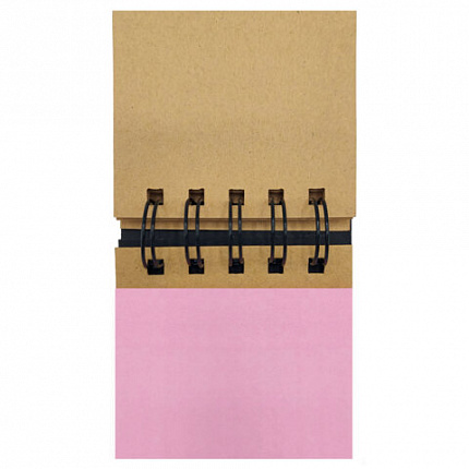 Закладки клейкие в книжке BRAUBERG PASTEL 200 штук: 50х15 мм 5 цветов х 25листов, 50х75 мм 3 цвета х 25 листов, 115582