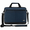 Сумка портфель HEIKKI FORWARD (ХЕЙКИ) с отделением для ноутбука 15,6", темно-синяя, 29х40х9 см, 272612