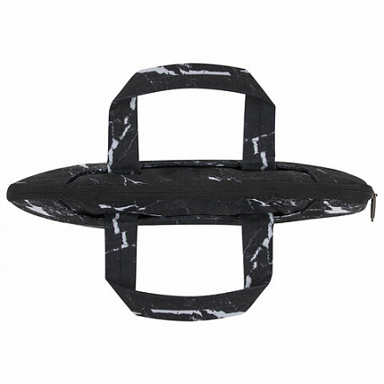 Сумка портфель HEIKKI STYLE (ХЕЙКИ) с отделением для ноутбука 13-14", 3 кармана, черная, 26х36х3 см, 272606