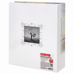 Фотоальбом BRAUBERG "Влюбленные у моря" на 304 фото 10х15 см, твердая обложка, термосклейка, 391156