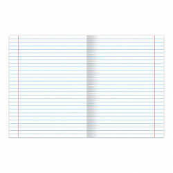 Тетрадь 18 л. BRAUBERG ЭКО "5-КА", линия, обложка картон 170 г/м2, ЗЕЛЕНАЯ, 402989