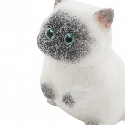 Игрушка-антистресс "Котик малый", 9 см, ассорти, 2 цвета, дисплей, JOLLY JOT (ДЖОЛЛИ ДЖОТ), 666569