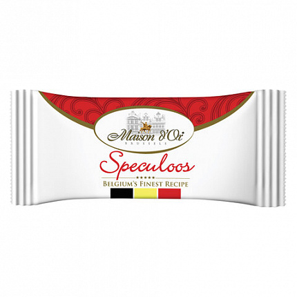 Печенье бельгийское MAISON D'OR "Speculoos", 50 штук в индивидуальной упаковке, 300 г, 17277-3