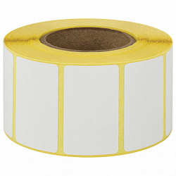 Термоэтикетки ЭКО, 40х30 мм, 1000 этикеток в ролике, 116664