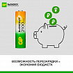 Батарейки аккумуляторные GP ReEnergy Ni-Mh НАБОР 8 шт. (ПРОМО 4+4), AA+ААА (HR6+HR03), 2000 mAh + 750 mAh, 210AAHC/75AAAHC