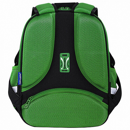 Ранец BRAUBERG FIT, 2 отделения, "Night warrior", 38х27х14 см, 272023