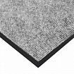 Коврик придверный 80х120 см, СЕРЫЙ, влаго-грязезащитный, 300 г/м2, мелкий рубчик, PRIMILA (ПРИМИЛА) STANDARD, 701020