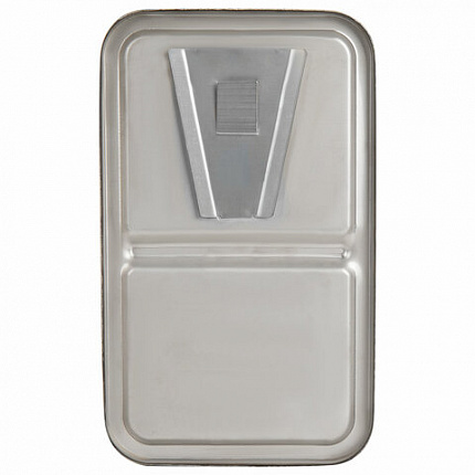 Дозатор для жидкого мыла LAIMA BASIC, 1 л, нержавеющая сталь, зеркальный, 601796