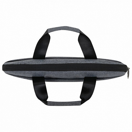 Сумка портфель HEIKKI ULTRA (ХЕЙКИ) с отд. для ноутбука 15,6", Dusky, темно-серая, 28х39х3 см, 272608