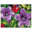 Картина по номерам 15х20 см, ЮНЛАНДИЯ "Божья коровка", на подрамнике, акрил, кисти, 662503