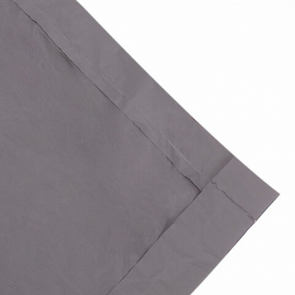 Дождевик плащ на кнопках, EVA, многоразовый прочный, чехол в комплекте, универсальный размер, серый, SHAMAANI (ШАМААНИ), 610936