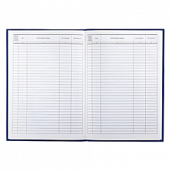 Журнал регистрации приказов, 96 л., бумвинил, блок офсет, фольга, А4 200х290 мм, BRAUBERG, 130148