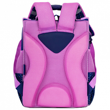 Ранец ПИФАГОР BASIC, 1 отделение, 3 кармана, эргономичная спинка, "Comic donuts", 35х28х18 см, 273137