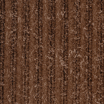 Коврик входной ворсовый влаго-грязезащитный 60х90 см, толщина 7 мм, ребристый, коричневый, LAIMA, 602868