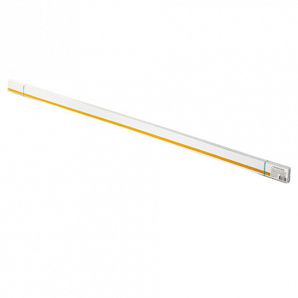 Ценникодержатели полочные самоклеящиеся белые 1250 мм, КОМПЛЕКТ 10 шт., DBR39, 197300