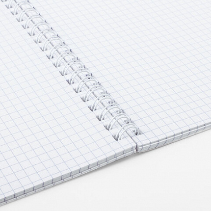 Тетрадь бумвинил, А5, 96 л., гребень, офсет №1, клетка, КОРИЧНЕВАЯ Metallic, HATBER, 059709, 96Т5бвВ1гр