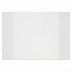 Обложка ПВХ для учебников Петерсон, Моро, Гейдмана, Плешакова, ПЛОТНАЯ, 100 мкм, 265x415 мм, прозрачная, ЮНЛАНДИЯ, 229327