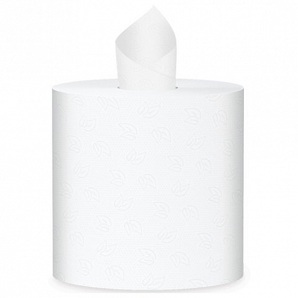 Полотенца бумажные с центральной вытяжкой 275м, PROtissue (M2) LITE, 1-сл,белые, КОМПЛЕКТ 6 рул,С195