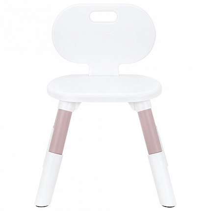 Стул детский BRABIX KIDS CC-001, 2-8 лет, пластик розовый + белый, 533294