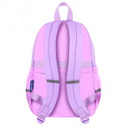 Рюкзак BRAUBERG PASTEL с термонашивками в комплекте, "Not today", сиреневый, 40х29х14 см, 273127